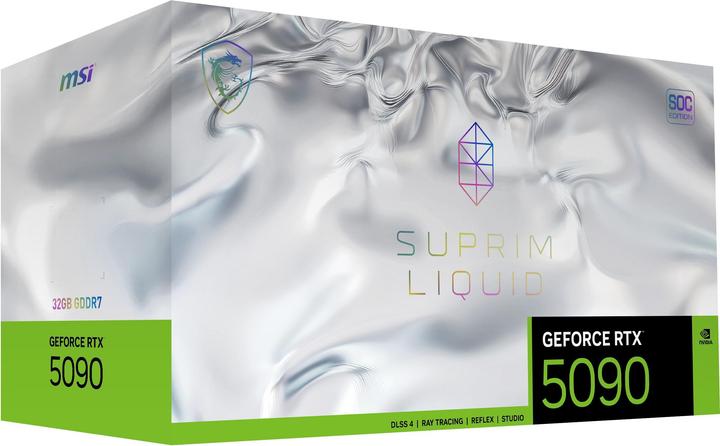 Produktbild MSI GeForce RTX 5090 32G SUPRIM LIQUID SOC (32 GB)