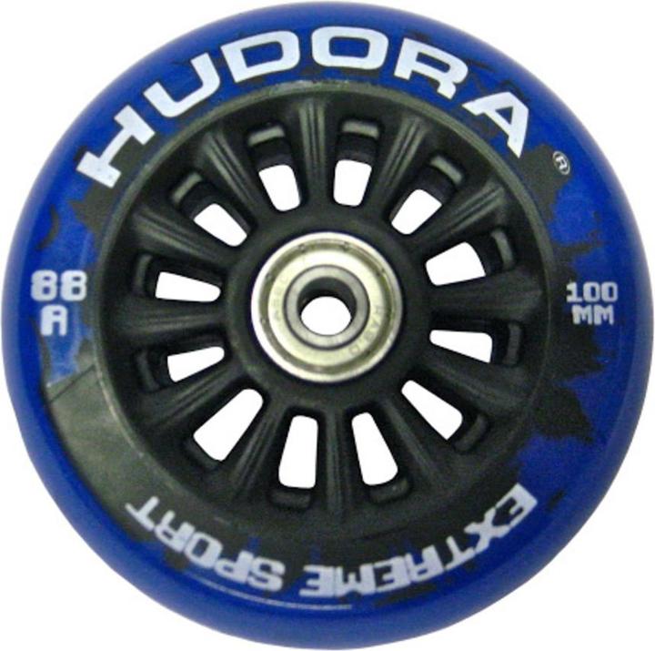 Image du produit Hudora 1 roue Nylon Core bleue, roulements à billes Abec 7 inclus