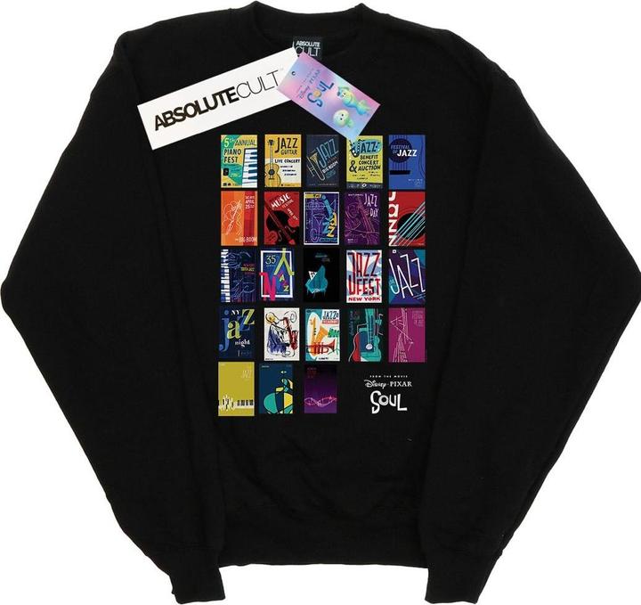 Disney Soul Jazz Poster Wall Sweatshirt (S)