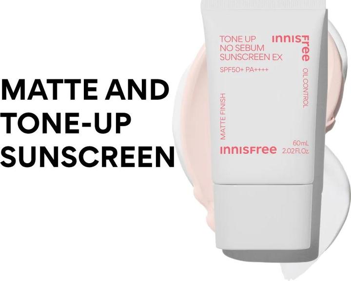 Immagine prodotto Innisfree Tone Up No Sebum Crema solare EX (Crema solare, SPF 50+, 50 ml)
