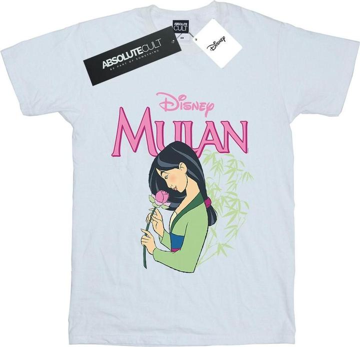 Actual product image Disney Mens Mulan Pink Magnolia T-Shirt (4XL)