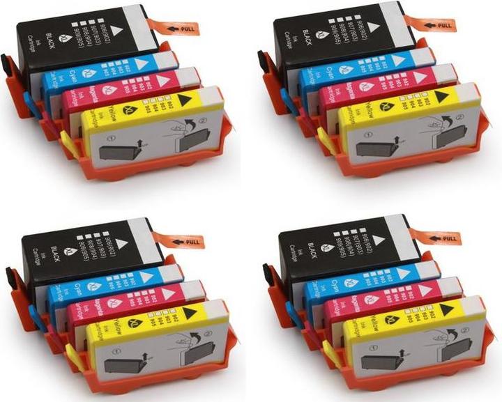 Actual product image Hermex Compatible Ink Cartridge XL for 6950 (M, Y, C, FC)