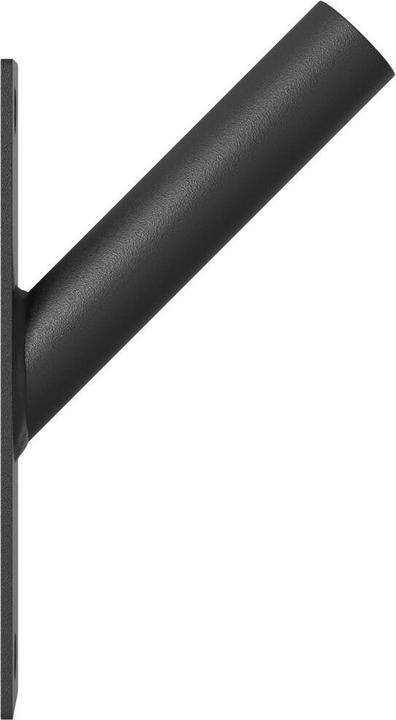 Actual product image VidaXL Flagpole bracket for 1 flag for wall mounting made of black metal
