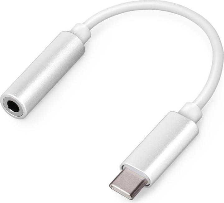 Produktbild Setty Adapter USB-C - Audiobuchse 3,5mm weiss