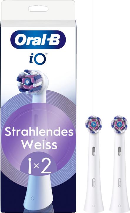 Produktbild Oral-B iO Strahlendes Weiss, Original Aufsteckbürsten (2 x)