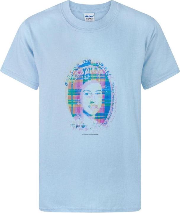 Sex Pistols Jungen Tartan Queen TShirt (104)