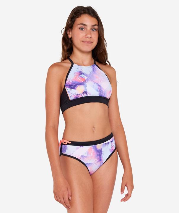 Immagine prodotto Olaian Bikini-Hose Surfen Mädchen mit Kordel Mas rosa (140)