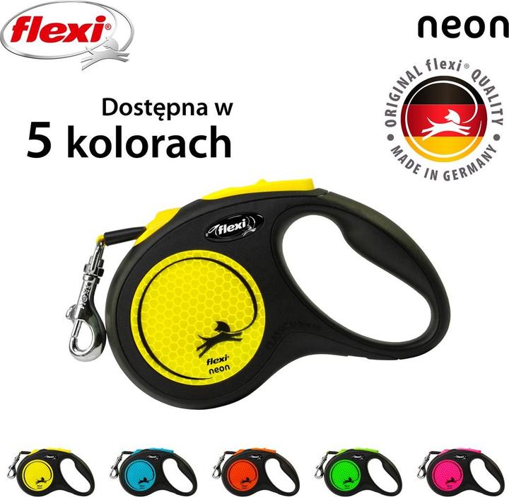 Image du produit Flexi nouveau néon (S, Chien, Promenade)