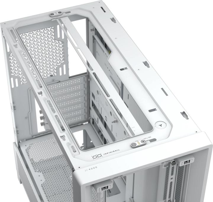 Actual product image Corsair 4000D FRAME WHITE MID CASE (Mini-ITX, ATX, E-ATX, mATX)