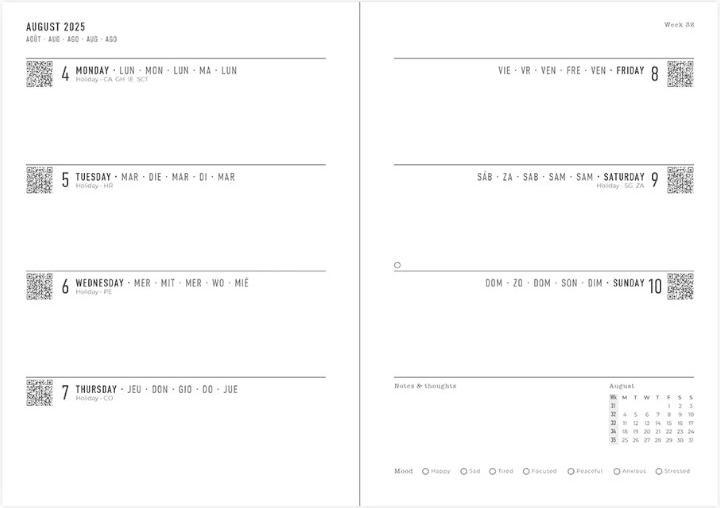 Image du produit Letts Agenda Sommer Conscious (A6)