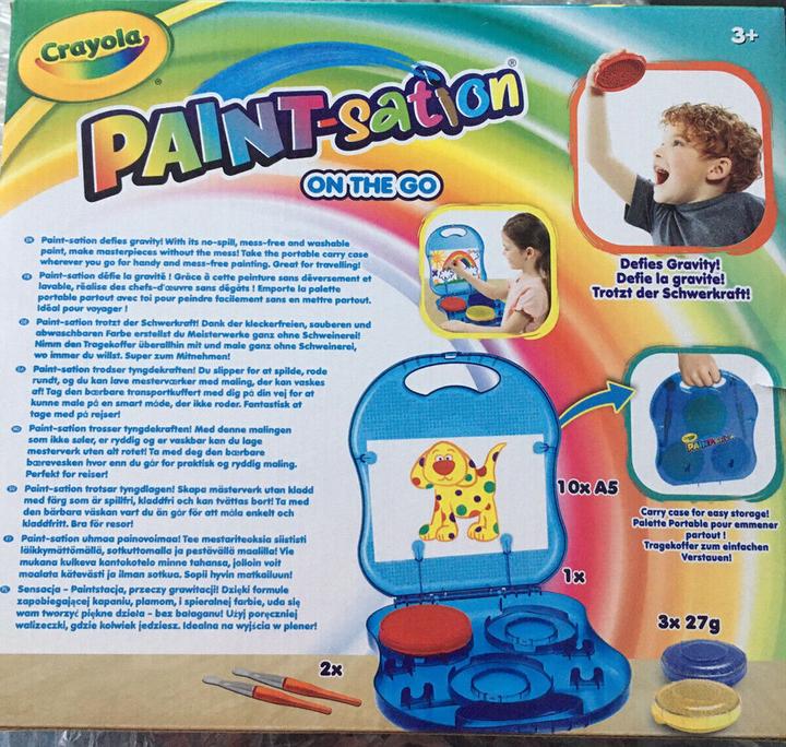 Image du produit Crayola Paint Sation On the Go Mallette de Painture à emporter
