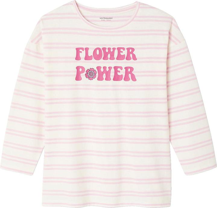 Produktbild Vertbaudet 2er-Pack Mädchen Schlafanzüge FLOWER POWER mit Recycling-Baumwolle (116)