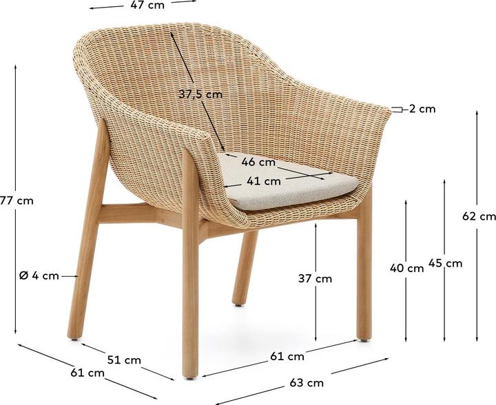 Actual product image Kave Home Galea