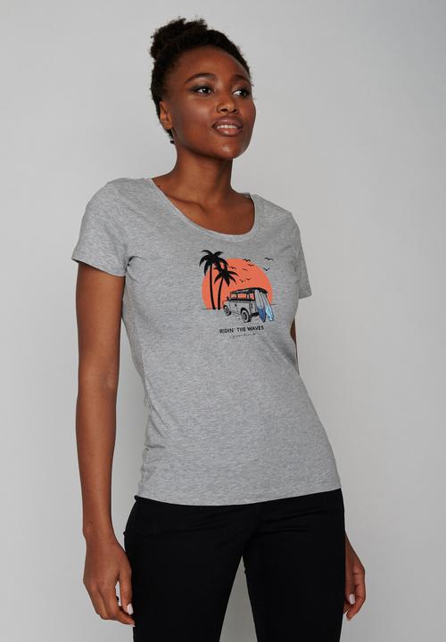 Immagine prodotto Greenbomb Women's Nature Beach Trip Loves T-Shirt (XS)