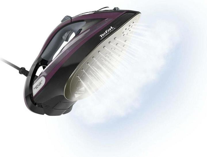Produktbild Tefal Ultimate Pure FV9835 Bügeleisen Trocken- & Dampfbügeleisen Durilium Selbstreinigende Grundplat (3000 W, 240 g/min)
