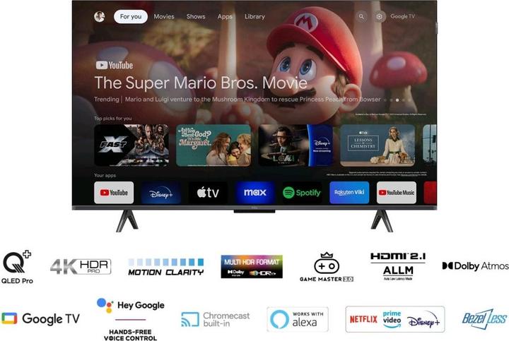 Produktbild TCL 43T7B (43", QLED, 4K, 2024)