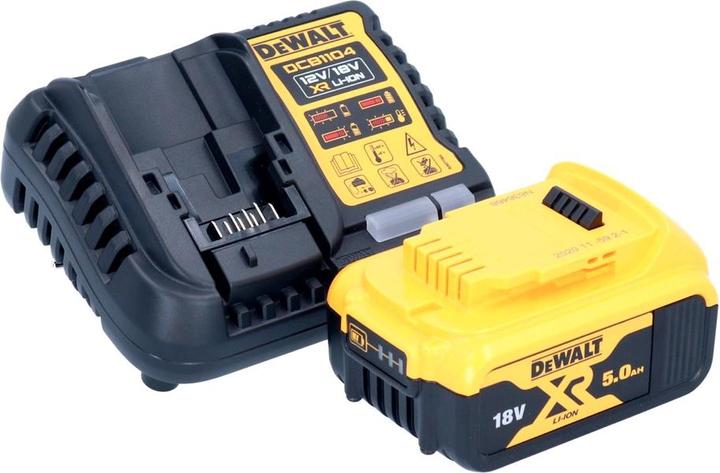 Actual product image DeWalt DCB 1104 P1 Battery Starter Set 12 V / 18 V 1x Battery 5.0 Ah + DCB 1104 Charger (18 V)
