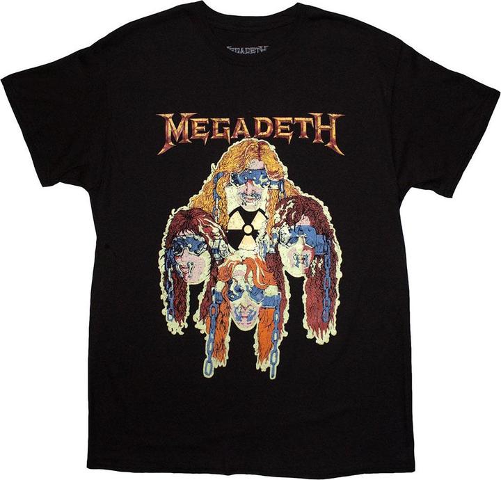 Megadeth Nuclear Glow Heads TShirt