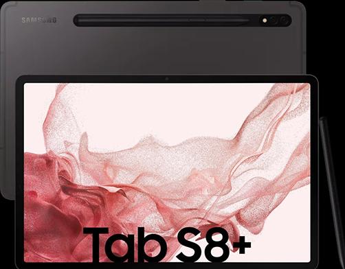 Produktbild Samsung Galaxy Tab S8+ (nur WLAN, 12.40", 128 GB, Graphite)