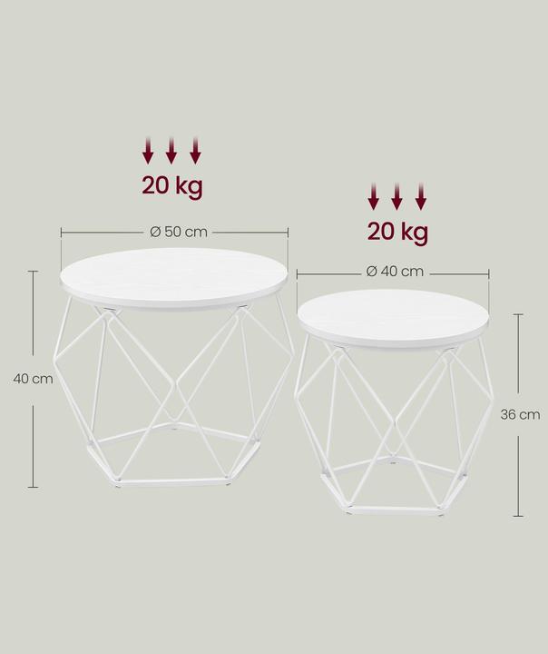 Produktbild Vasagle Cluster (48.5 x 48.5 x 39.5 cm)