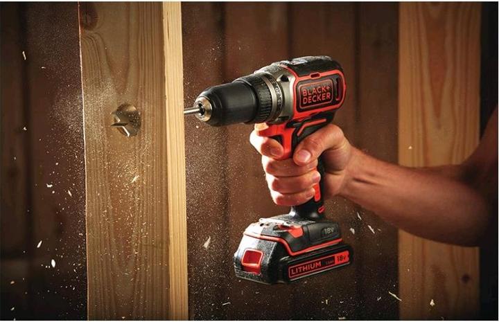 Immagine prodotto Black & Decker Trapano avvitatore a batteria BL186K (Batteria ricaricabile)