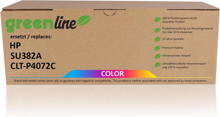 Produktbild Inkadoo Toner greenline ersetzt HP SU 472 A / CLT-Y4072S Toner