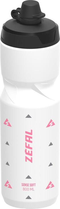 Actual product image Zefal Bidon Sense Soft 80 No-Mud Bottle-White 0,80L New 2023 ZF-157R (0.80 l)