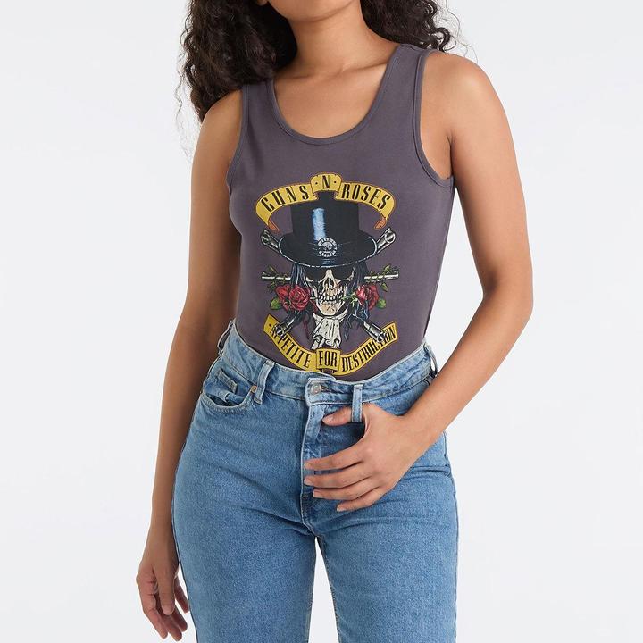 Produktbild Amplified Top Hat Skull Bodysuit (XL)