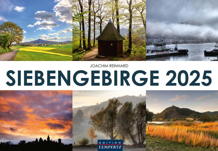 Actual product image Siebengebirge 2025 (Hardcover, German)
