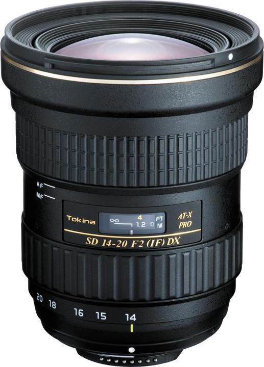 Immagine prodotto Tokina AT-X 14-20 F2 PRO DX - Nikon (Nikon DX, APS-C / DX)