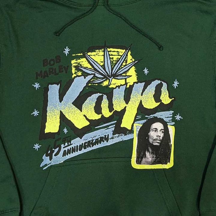 Immagine prodotto Bob Marley Kaya Felpa con Cappuccio Adulto Unisex (M)