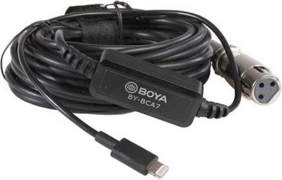 Image du produit Boya BY-BCA7 Câble microphone Lightning (6 m, Lightning)