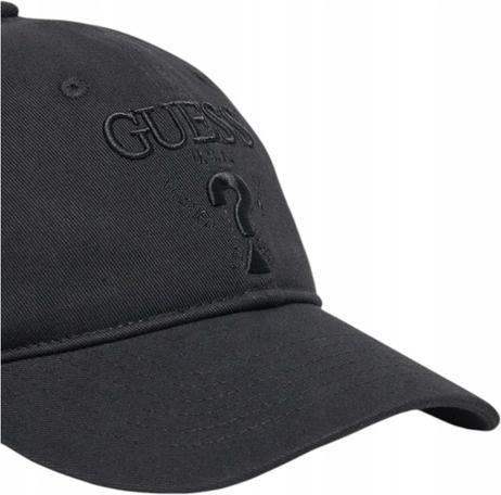 Actual product image Guess Bestickte Mütze Schwarz
