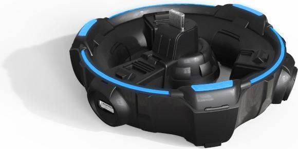 Actual product image Gravastar charging station VENUS Black (Electrical connection)