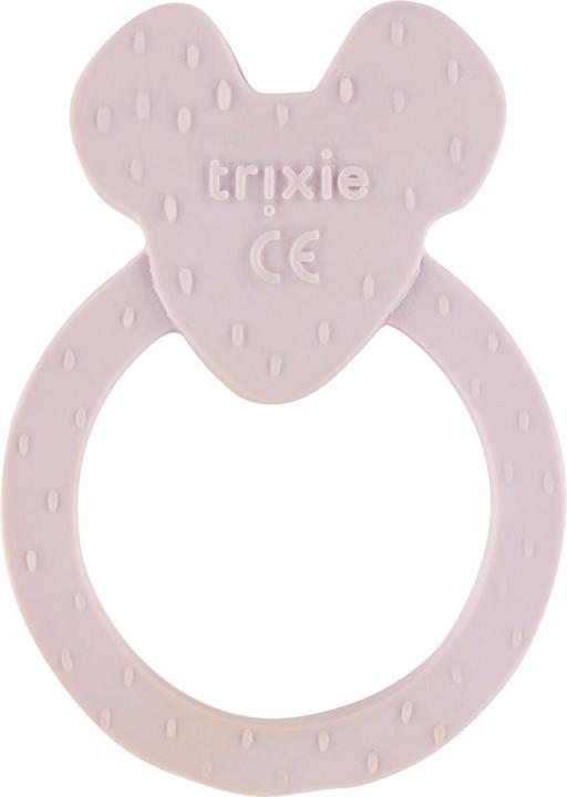 Actual product image Trixie Baby Baby teething ring made of natural rubber, Mrs Mouse