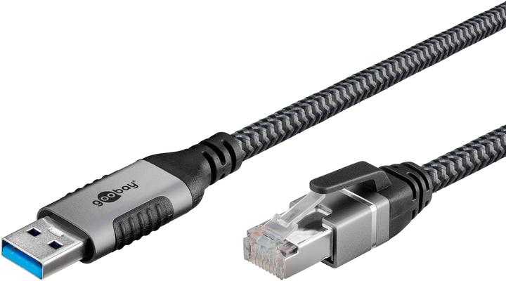 Produktbild Goobay Ethernet-Kabel USB-A auf RJ45, 1,5 m (USB 3.0, RJ45, RJ45 (1x))