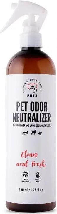 Pets PET Neutralizator zapachów Odor Neutralizer 500ml (Chat, Chien, Rongeur, 500 ml)