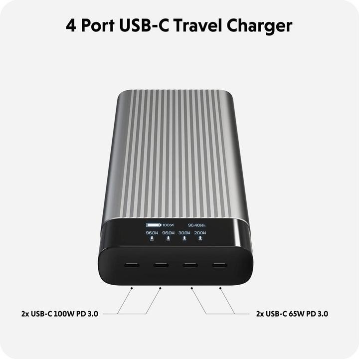 Image du produit HyperJuice Battery Pack (27000 mAh, 245 W, 100 Wh)