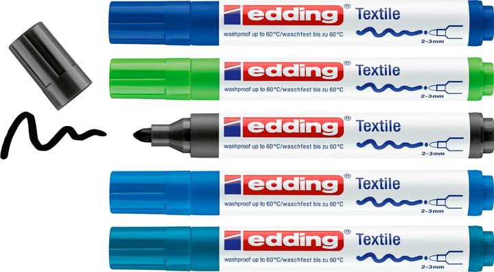 Immagine prodotto Edding Marcatore tessile per pittura (BU1208610003) (Ordinati, 2 mm, 5 x)