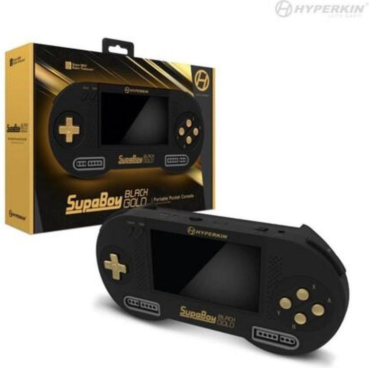 Produktbild Hyperkin Other portable console game SUPABOY M08889-BKC black gold