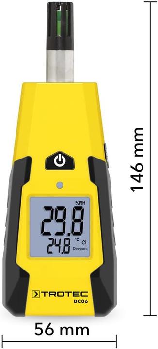 Produktbild Trotec BC06 Thermohygrometer