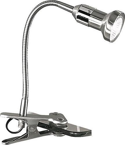 Orion STR 103891 satin clamp-on spotlight (GU10)