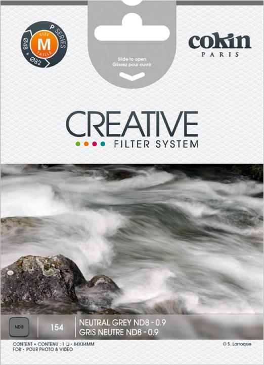 Actual product image Cokin Filter P154 ND 8 (Neutral density filter, 84 mm)