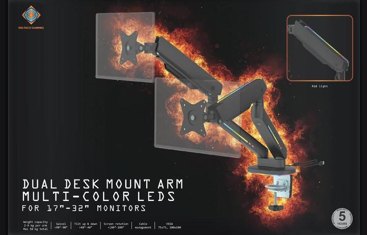 Produktbild Deltaco Gaming GAM-135 (Tisch, 32")