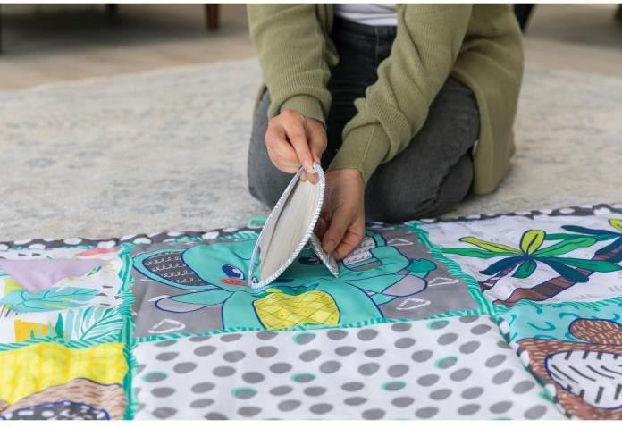 Image du produit Infantino Un grand tapis de découvertes (120 x 120 cm)