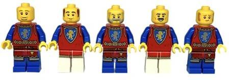Productafbeelding LEGO Gevechtspakket Loewenritter geschikt voor 10305 Loewenritterburg - 10505 NIEUW! Hoeveelheid 5x (10505, LEGO Accessoires)