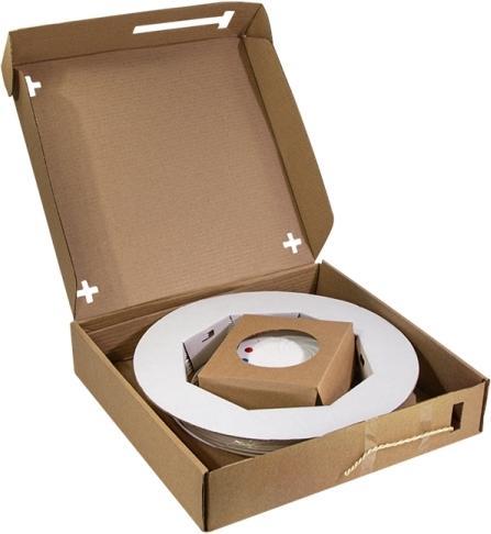 Immagine prodotto LogiLink Scatola di giunzione FTTH, 4x SC/APC, 40 m di cavo di posa, whiteá (Scatola di giunzione)