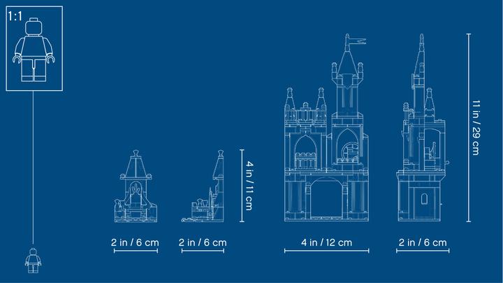 Actual product image LEGO Sleeping Beauty's fairytale castle (41152, LEGO Disney)