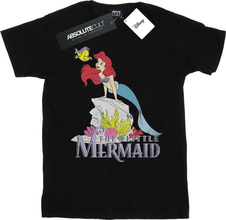 Actual product image Disney Mens The Little Mermaid Sea Friend T-Shirt (4XL)