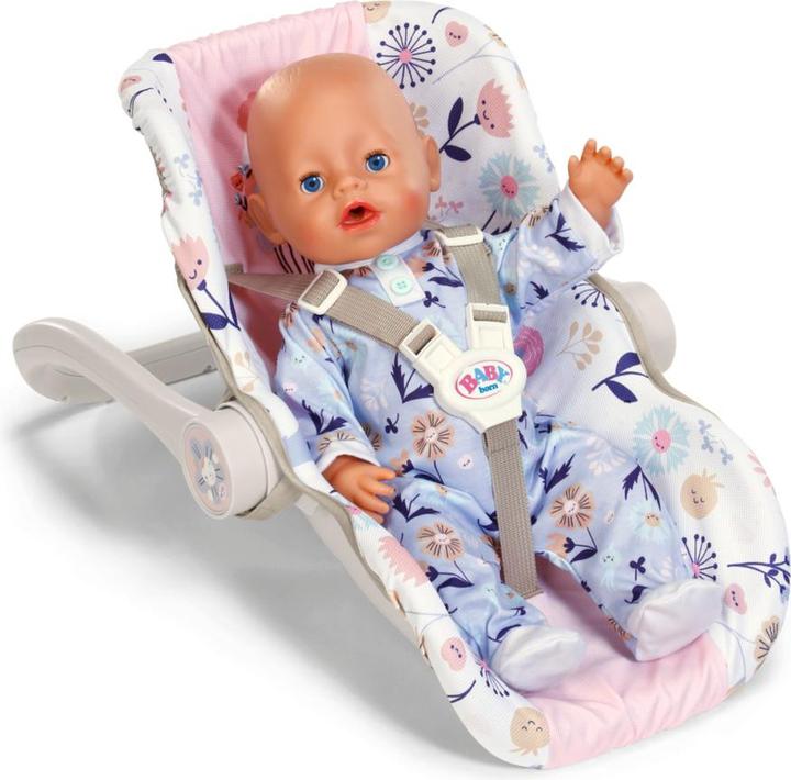 Produktbild Zapf Creation BABY born Babyschale Blumen